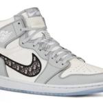 DIOR x Jordan Air Jordan 1 High Og 'White Wolf Grey'